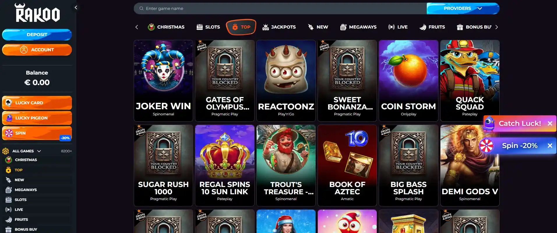 rakoo games