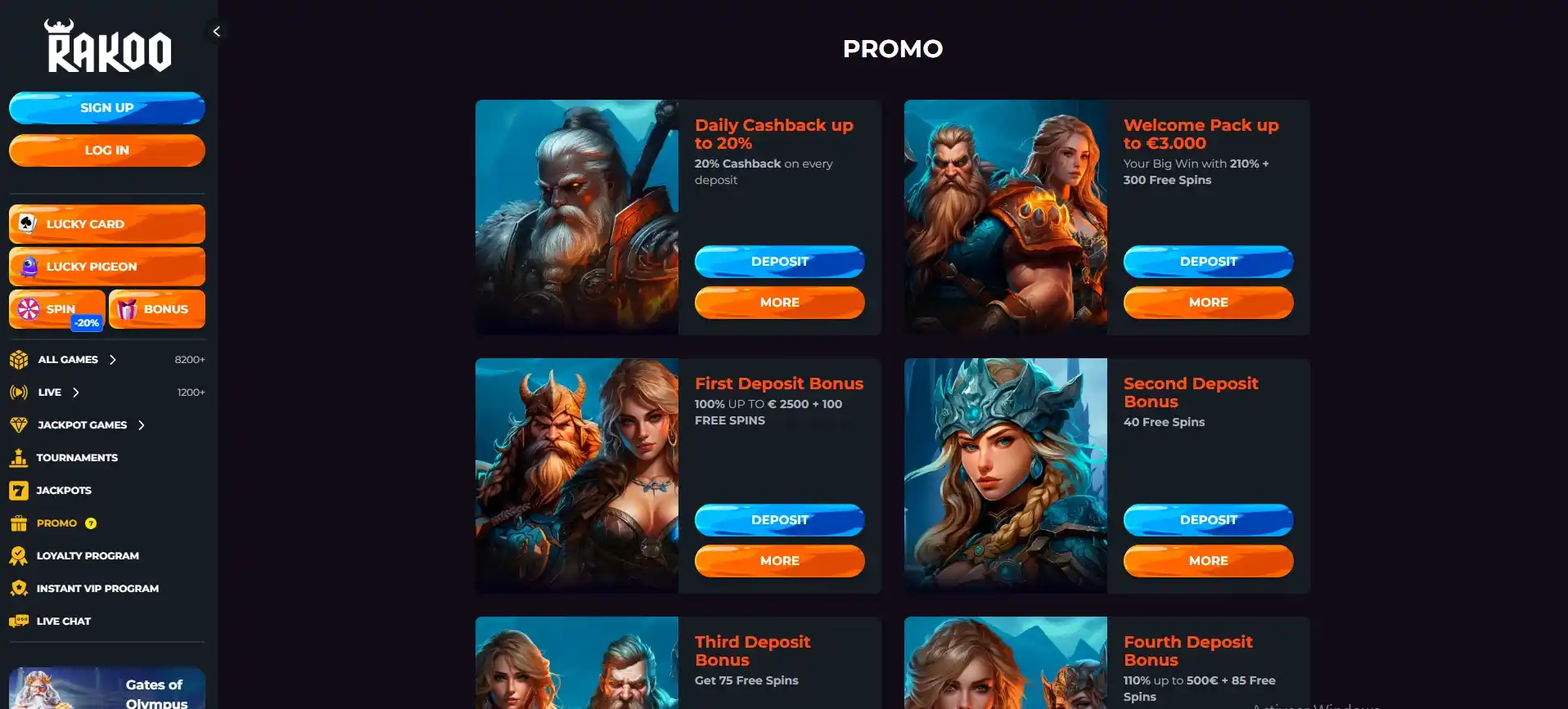 rakoo promotions