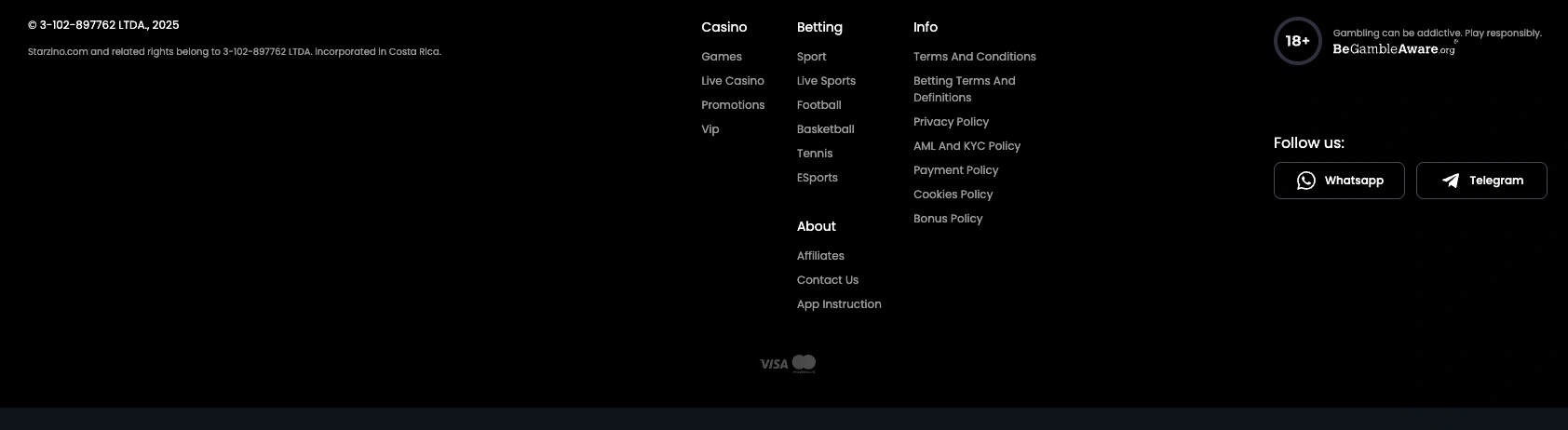 starzino footer